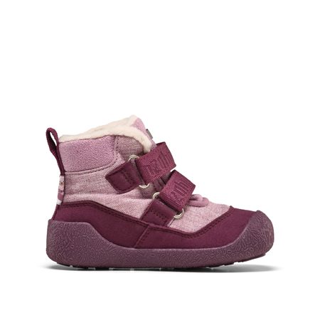 AFFENZAHN PREWALKER MIDBOOT VEGAN SNUGGY Otter Pink | Dětské první barefoot botičky