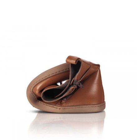 SHAPEN DIVINE Brown | Dámské barefoot kotníkové boty