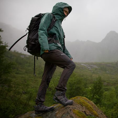 XERO SHOES SCRAMBLER MID II WP Asphalt Sea Moss | Dámské barefoot outdoorové boty