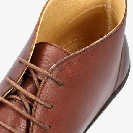 GROUNDIES MILANO MEN Camel | Kotníkové barefoot boty