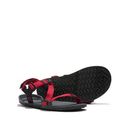 XERO SHOES Z-TRAIL YOUTH Charcoal/Red Pepper | Dětské barefoot sandály