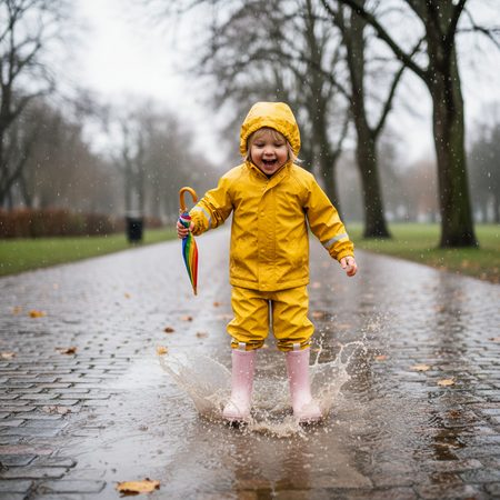 BUNDGAARD ASPEN Old Rose Sparkle | Dětské zateplené barefoot holínky