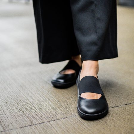 BAŤA BALERÍNY Černá | Dámské barefoot baleríny