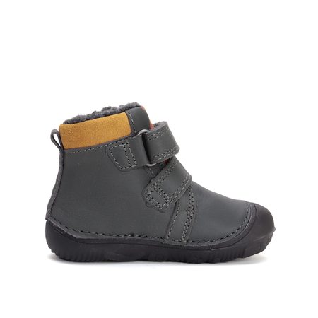 D.D.STEP W073-42488A ZIMNÍ KOTNÍKOVÉ BOTY Dark Grey 4