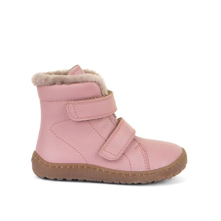 FRODDO VYŠŠÍ KOŽENÉ ZIMNÍ Pink 1