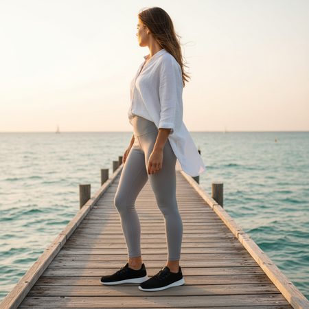 GROUNDIES BALANCE 2.0 Black | Barefoot tenisky