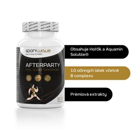 AFTERPARTY – pro obnovu rovnováhy v těle