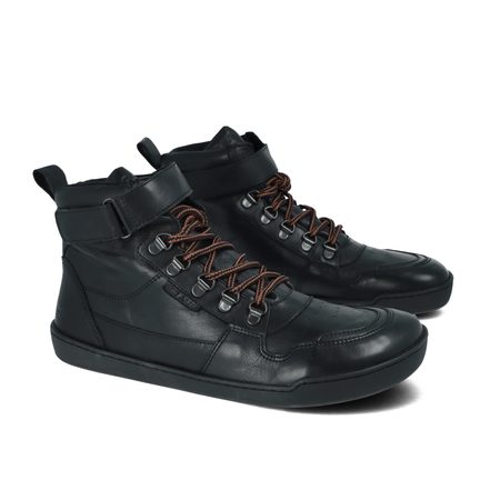 CRAVE GLASGOW 2.0 Black | Kotníkové barefoot boty