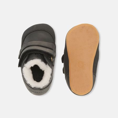 BUNDGAARD PREWALKER III WINTER Black WS | Dětské první barefoot botičky3