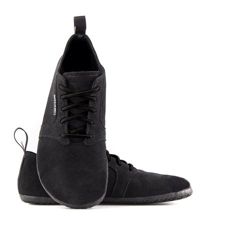 SALTIC SMART Black Velur | Barefoot tenisky