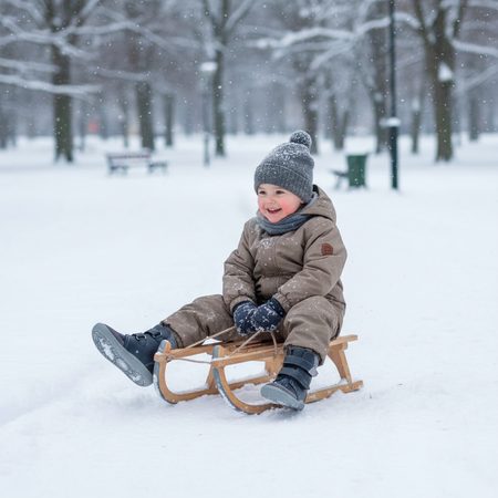 BEDA VYŠŠÍ ZIMNÍ BF 0004/W/SO/MK LUC Black/Grey | Dětské zimní zateplené barefoot boty