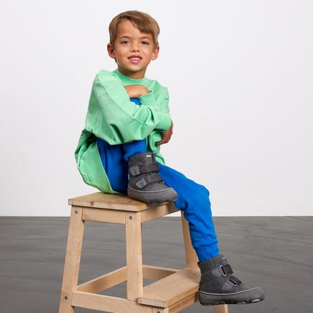 AFFENZAHN MIDBOOT WOOL DOG Grey 2