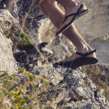 BOSKY ENDURO 2.0 Y Leather | Barefoot sandály
