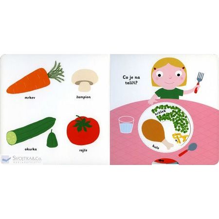 DĚTSKÁ KNIHA MINIPEDIE Objevujeme svět! JÍDLO