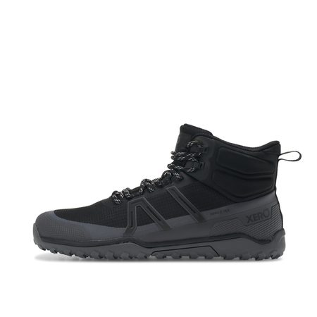 XERO SHOES SCRAMBLER TRAIL MID WP Black / Asphalt | Barefoot outdoorové boty