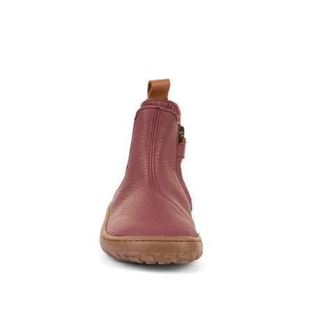 FRODDO KOTNÍKOVÉ CHELYS II Bordeaux | Dámské barefoot chelsea boty
