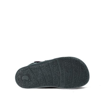 BABY BARE FEBO WINTER Sparkle Black Asfaltico | Dětské zimní zateplené barefoot boty