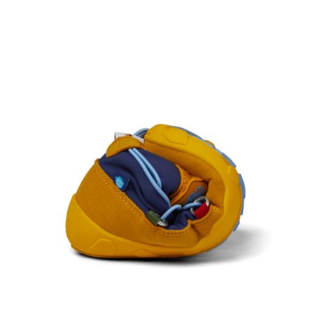AFFENZAHN SNOWY WITTY VEGAN SNOWBOOT TUKAN Blue Yellow 6