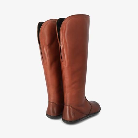 GROUNDIES MILA WOMEN Camel | Dámské barefoot kozačky