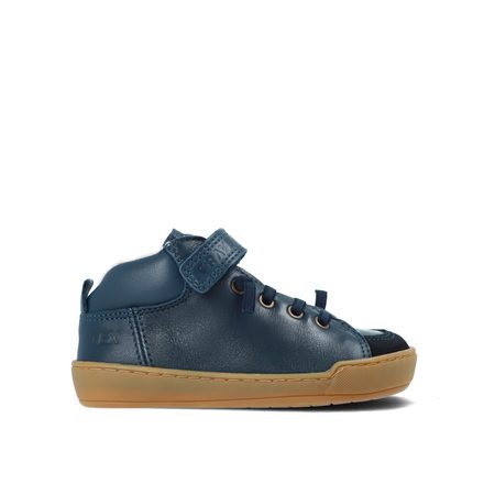 CRAVE BERGEN WINTER 2.0 Blue | Dětské zimní zateplené barefoot boty