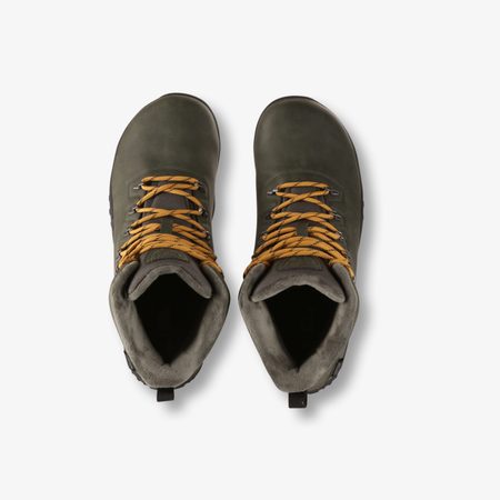 KILPI BARE HIGH WP-U Tmavě Zelené | Outdoorové barefoot boty