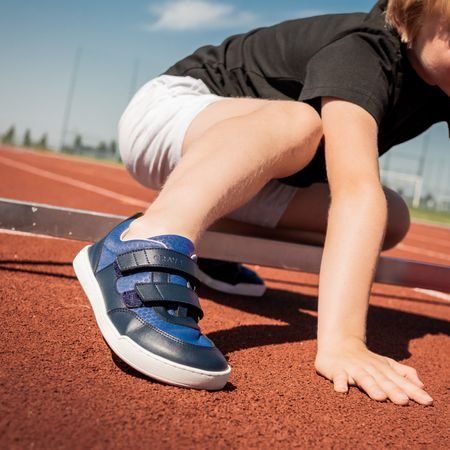 CRAVE CATBOURNE 2.0 Dark Blue | Dětské barefoot tenisky