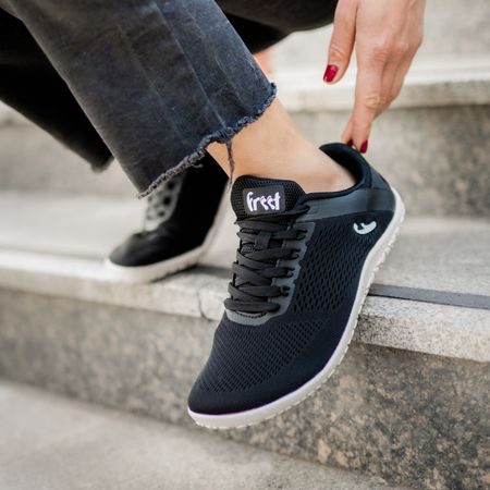 FREET VIBE Black | Barefoot sportovní tenisky