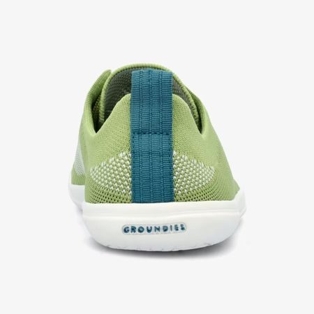 Barefoot Tenisky GROUNDIES® Active Knit Zeleno Modré