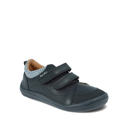 BEDA TENISKY BFN 170030/W/NL/O/PF Black | Dětské barefoot tenisky