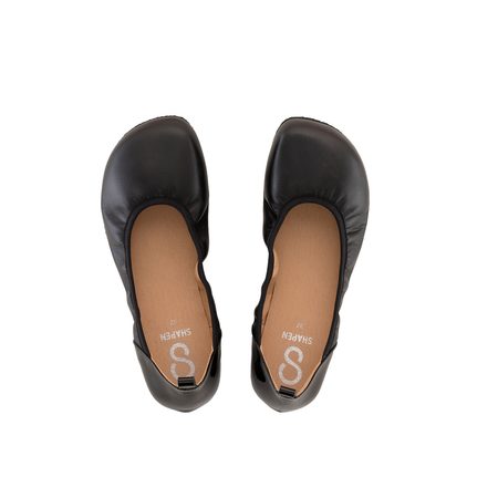 SHAPEN BALERÍNKY TULIP III Regular Black | Dámské barefoot baleríny