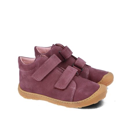 RICOSTA CHRISY Plum | Dětské celoroční barefoot boty