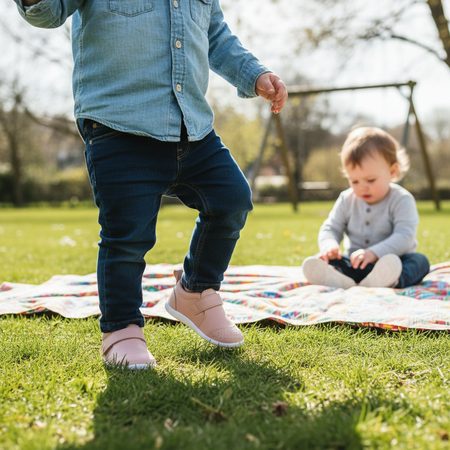 BOBUX XPLORER GO Seashell | Dětské barefoot tenisky