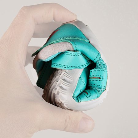 BOBUX SUMMIT Turquoise + Steam | Dětské barefoot sandály