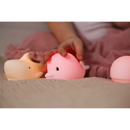 DOTYKOVÁ VODNÍ SVĚTLA 3 ks - Delfín, velryba, žralok