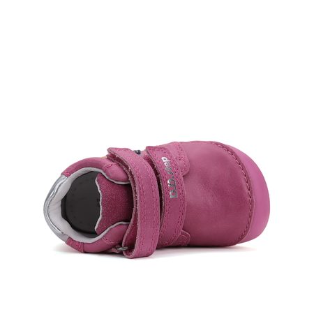 D.D.STEP S070-51253 CELOROČNÍ TENISKY Dark Pink | Dětské barefoot tenisky