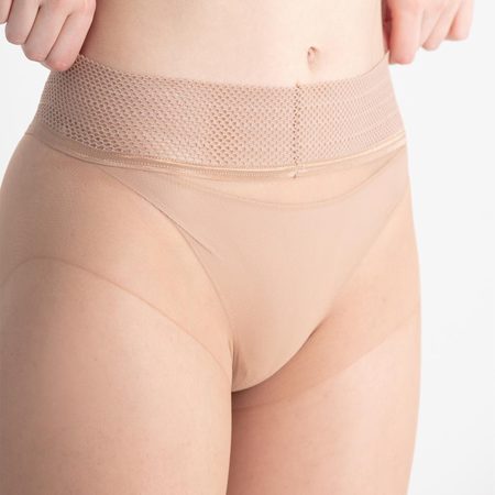 PUNČOCHY DISKRÉTNÍ NADOTEC TAJEMSTVÍ 15 DEN Béžová