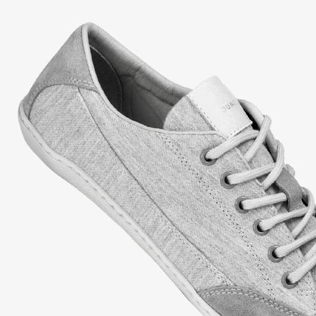 GROUNDIES AMSTERDAM Women Light Grey | Dámské barefoot tenisky