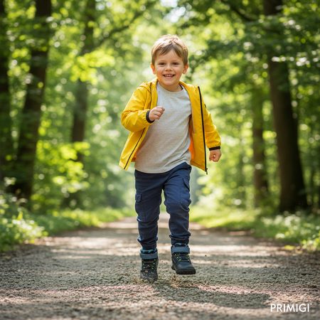 PRIMIGI GRANDER GTX 89163 Jeans-Blue | Children's barefoot all-season shoes