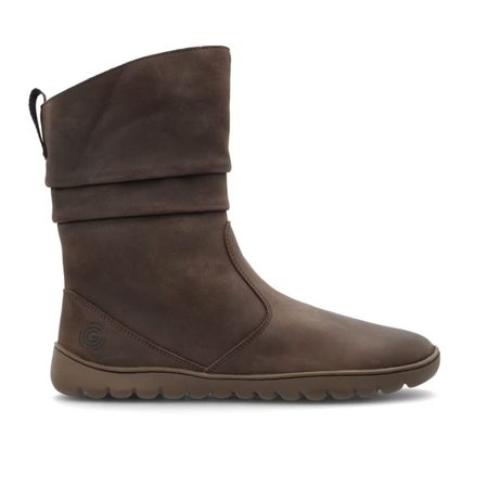 GROUNDIES ODESSA GX1WOMEN Brown | Dámské zateplené barefoot kozačky