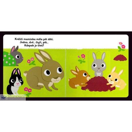 DĚTSKÁ KNIHA MINIPEDIE Dobrý den, králíčku!