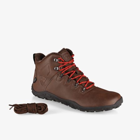 KILPI BARE HIGH WP-U Hnědé | Outdoorové barefoot boty
