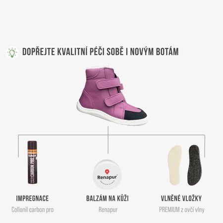 BABY BARE FEBO WINTER Magenta Asfaltico