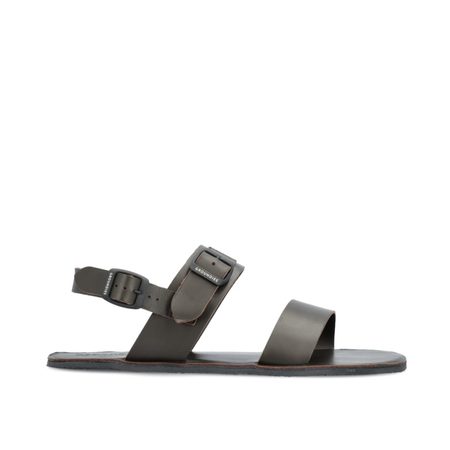 GROUNDIES KOS Dark Brown | Pánské barefoot sandály