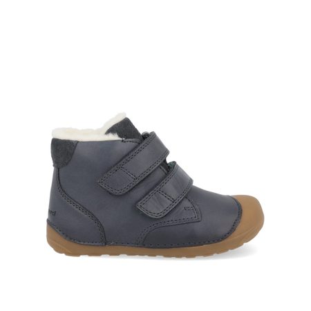 BUNDGAARD PETIT WINTER Navy | Dětské zimní zateplené barefoot boty