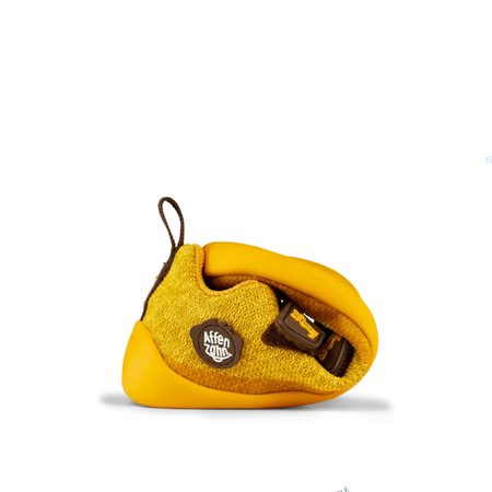 AFFENZAHN SNEAKER KNIT HAPPY TIGER Yellow | Dětské barefoot tenisky
