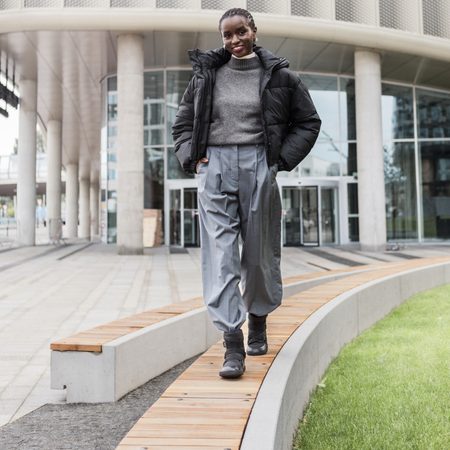 SHAPEN FROSTY 2.0 Black | Zimní zateplené barefoot sněhule