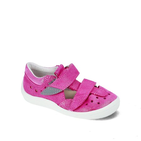 BEDA SANDÁLY BF 0001/SD/W/TS JANETTE Pink Sparkle 1
