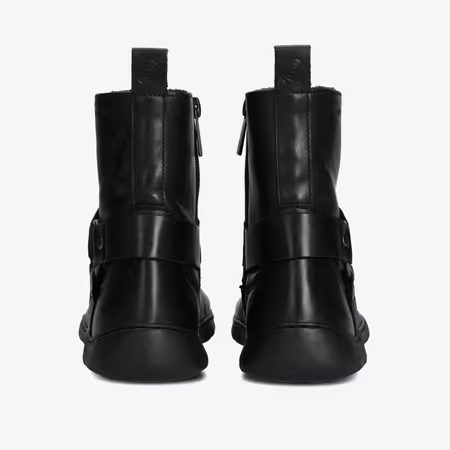 GROUNDIES PHOENIX 2.0 Black | Dámské barefoot kotníkové boty