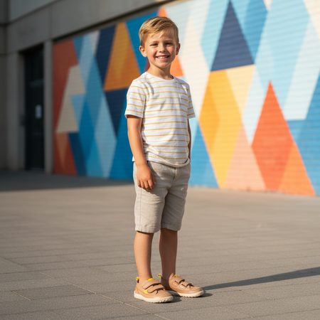 BOBUX ALPHA DAWN Sandstorm | Dětské barefoot tenisky