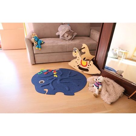 RootyRUG KIDS ELEPHANT Blue